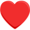 Heart Suit emoji on Messenger